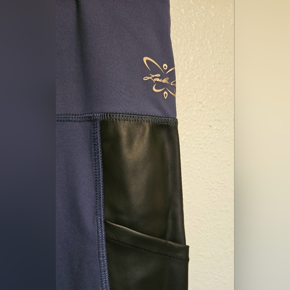 Laila Ali High Waist NWT Leggings XL with Pockets - Picture 2 of 5